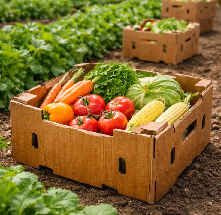 Cajas y Empaques Agrícolas (Alta Resistencia)